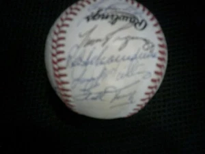 1988 St Louis Cardinals béisbol autografiado firmado AMCOL 17129 - Imagen 1 de 7