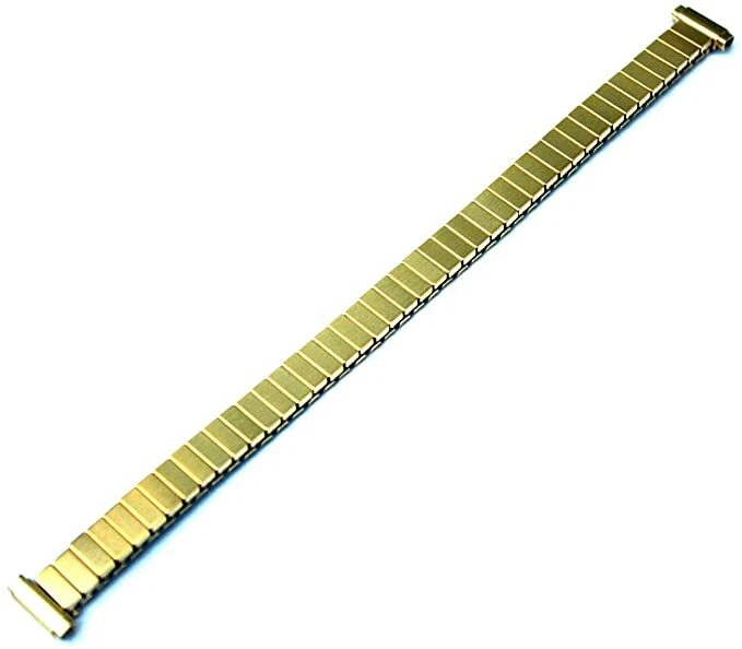 TIMEX 11-14MM GOLD ULTRA FLEX EXPANSION WATCH BAND STRAP - Image 1 of 1