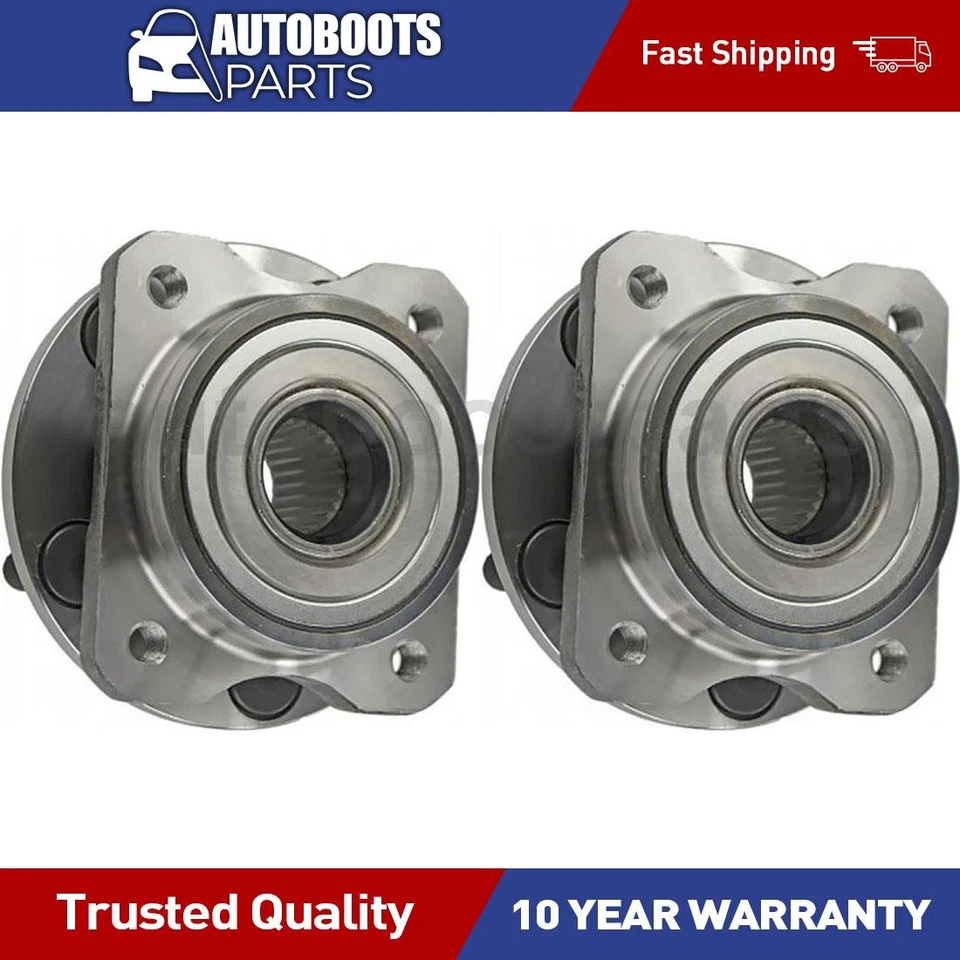 Conjunto de cojinete y buje de rueda delantera para Dodge Caravan 1996-2000 Foto 1 de 4