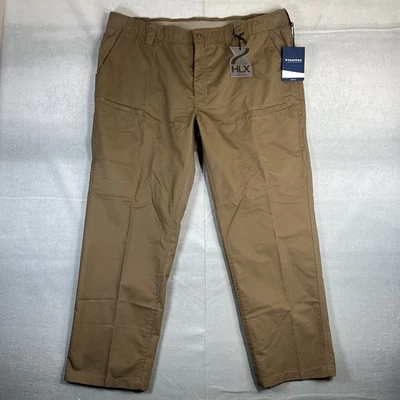 Pantalones tácticos Propper para hombre 42x30 marrón tierra HLX resistente carga lona elástica Foto 1 de 4
