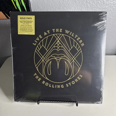 The Rolling Stones - Live at the Wiltern 2002 (3LP - GOLD Vinyl) New - Image 1 of 4