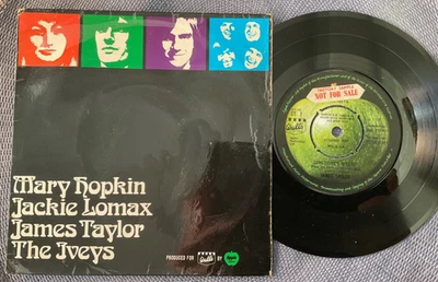 APPLE RECORDS - WALLS ICE CREAM EP rare UK 1969 PROMO SAMPLE / THE BEATLES IVEYS — 第 1/4 张图片