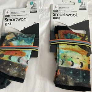 Lot Of 2 Smartwool Bike Velo Women’s Socks Sz S/p Exact Same Pair - Picture 1 of 8