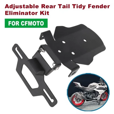 Para CFMOTO 450NK/SS/SR/SRS 300SS Kit de eliminador de guardabarros trasero ajustable Foto 1 de 4