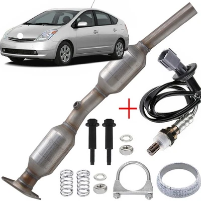 For 2004-2008 2009 Toyota Prius 1.5L Front Catalytic Converter w/Oxygen Sensor - Image 1 of 4