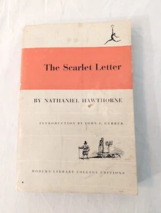 The Scarlet Letter By Nathaniel Hawthorne Vintage Paperback 1950 Modern Library - Picture 1 of 7