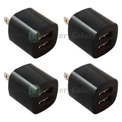 4 Fast Dual 2 Port Rapid Wall Charger for Apple iPad 1 2 3 4 5 Air Mini Pro - Image 1 of 4