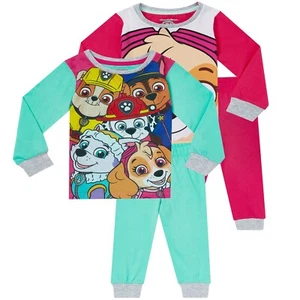 Paw Patrol Pyjamas 2 Pack Baby Kids Girls 18 24 Months 2 3 4 5 6 7 8 Years PJs - Picture 1 of 7