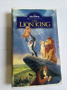 Disney’s The Lion King VHS 1995 Video Tape VTG Rare Clamshell - Picture 1 of 3