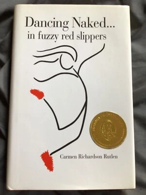*Signed* Dancing Naked... in Fuzzy Red Slippers by Carmen Richardson Rutlen HCDJ Foto 1 de 4