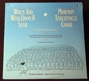 When You Wish Upon a Star LP Vinilo Homenaje Walt Disney/Coro del Tabernáculo Mormón - Imagen 1 de 12