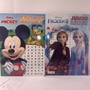 Disney Mickey Mouse Frozen 2 Word Search Adventure: 80-Page Kid's Activity Book! - Picture 1 of 6