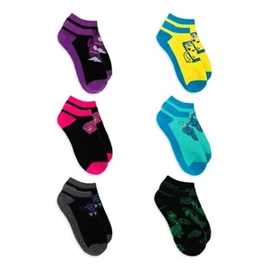 FORTNITE Boys 6 Pack Pairs Low Cut No Show Ankle Socks Size Small NWT - Picture 1 of 1