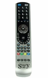 Nuevo control remoto de repuesto Sony KDL-40W2000 Simply-All™ - Imagen 1 de 1