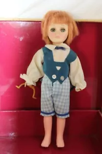 Muñeca Jack libro de cuentos Effanbee vintage con etiqueta colgante hecha en EE. UU. - Imagen 1 de 10