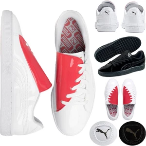 PUMA Womens Trainers Leather Lace Up Slip Girls Junior Ladies Casual Sneaker New