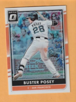 Buster Posey San Francisco Giants 2016 Donruss Optic Holo #155 1E - Image 1 of 2