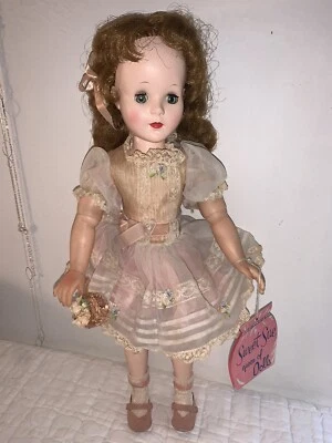 So Pretty! "Muñeca Walker Sweet Sue vintage de 17"" de plástico duro y vinilo totalmente original" Foto 1 de 4