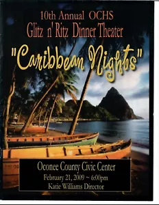 Oconee County, Georgia- 10th Annual OCHS Glitz & Ritz Dinner Theater 2009 Progra - Picture 1 of 1