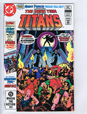 New Teen Titans #21 DC 1982 Beware the Wrath of Brother Blood ! Night Force !