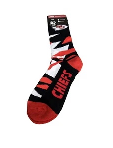 Kansas City Pro Football Socks Adult Team Logo and Colors Large Crew Sport Socks - Picture 1 of 1