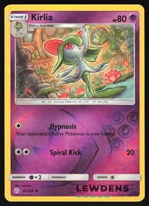 Kirlia - 81/236 - Reverse Holo Uncommon - Cosmic Eclipse - Pokemon Card - Picture 1 of 2