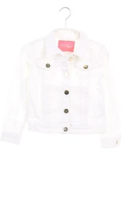 GAUDÌ TEEN Jacke Denim Logo-Knöpfe Jahre 7 = 128 weiß - Bild 1 von 4