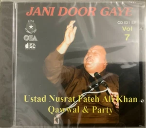 Jani Door Gaye Vol 7 By Ustad Nusrat Fateh Ali Khan - Qawwali CD - Picture 1 of 2