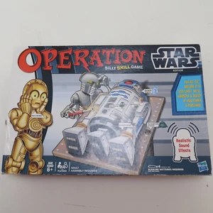 Milton Bradley Hasbro Star Wars R2D2 Operation Game 2012 Pre-owned Not Complete - Picture 1 of 7