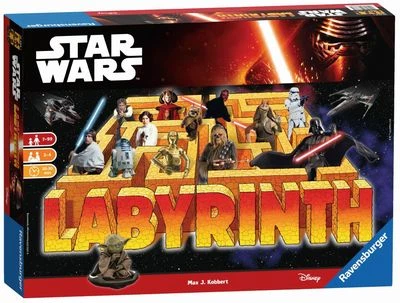 Ravensburger Star Wars Saga Labyrinth Slide Game Board Children - Image 1 of 3