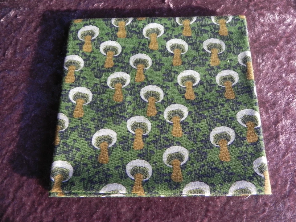 Fat Quarter - 100% Cotton - Mushrooms - image 1 of 1