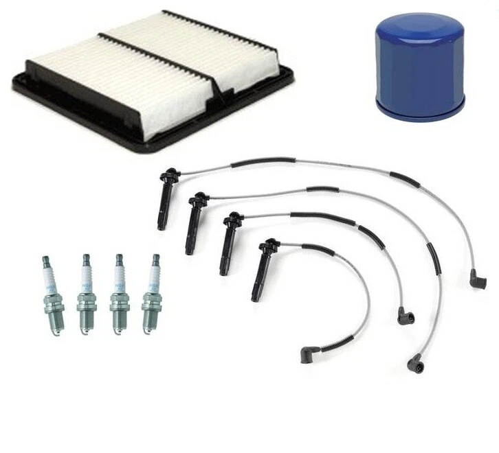 Para 05-10 Outback 2.5L Bujías No Turbo Cables de encendido Filtro de aire y aceite 7 piezas Foto 1 de 4