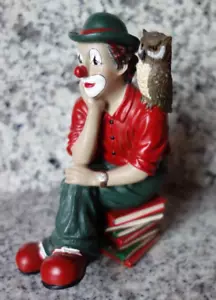 Gilde Clowns "Der Denker" Nr. 10145 * H 13 cm * Jubiläumsfigur 2007 * OVP - Bild 1 von 9