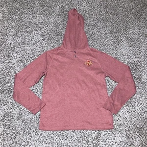 Iowa State Cyclones 1/4 Button Hoodie Shirt Size Medium Red - Bild 1 von 5