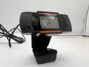 PC Camera Webcam Mini Packing USB 30fps Mac Windows Laptop Computer Mic SEALED - Picture 1 of 6