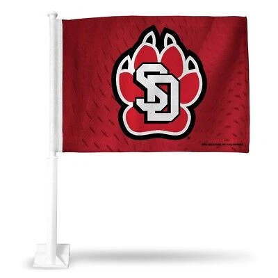 South Dakota Coyotes 11X14 Window Mount 2-Sided Car Flag Cover