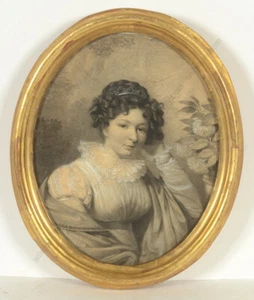 Mme Amelie Munier-Romilly "Portrait of Mme Elisabeth Philippine Galiffe" 1817/20 - Picture 1 of 12