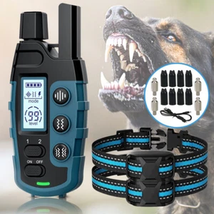 Erziehungshalsband mit starker Vibration für 2 Hunde Vibrationshalsband - Bild 1 von 21