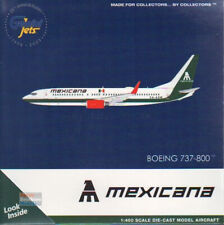 GEMINI JETS MEXICANA BOEING B737-800W 1 400 DIECAST MODEL GJMXA2266 IN STOCK