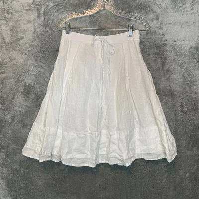 Falda circular campesina Banana Republic para mujer de lino modesta Lagenlook 2 Foto 1 de 4