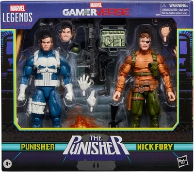 6-дюймовые экшн-фигурки Marvel Legends Gamerverse Punisher and Nick Fury - Изображение 1 из 4