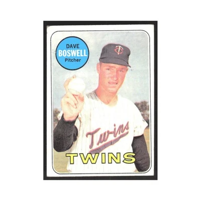 1969 Topps Dave Boswell Twins #459 - Image 1 of 3