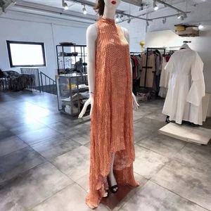 ANTONIO BERARDI Luxury Silk Dress IT44 NWOT - Picture 1 of 12