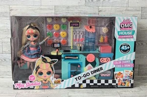 LOL Surprise OMG To-Go Diner Playset With 45+ Surprises & Exclusive Doll NEW - Picture 1 of 8