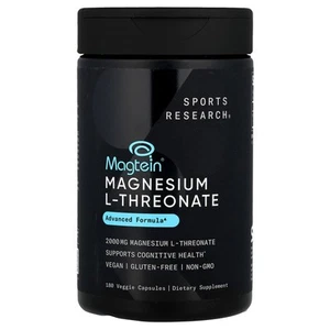 Magtein®, Magnesium L-Threonate, 180 Veggie Capsules (666 mg per Capsule) - Picture 1 of 2