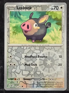 Lechonk 182/197 SV03: Obsidian Flames Reverse Holo - Picture 1 of 2