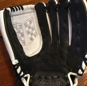 Mizuno GSP 1251F2WH Baseball Glove - 12.5 Inches - White and Black - Picture 1 of 16