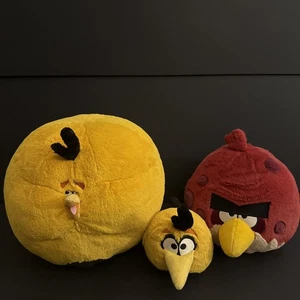 Aufgeblasene und normale Blasen und Big Brother Angry Birds Plüsch ohne Ton - Bild 1 von 11