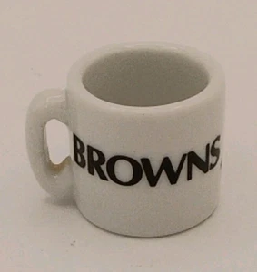 NFL Cleveland Browns 1" Miniature Ceramic Coffee Mug, Cup  - Picture 1 of 8