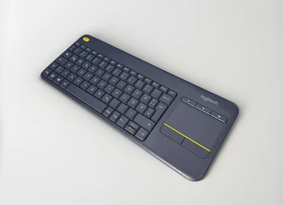 Logitech K400 Plus (920-007127) Wireless Touchpad Tastatur - DE Layout - Bild 1 von 4